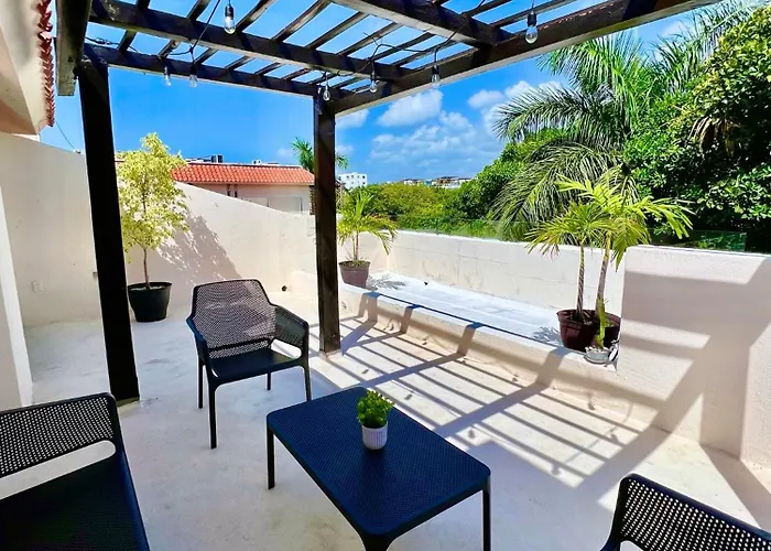 Penthouse Con Terraza Privada Super Comodo Y Espacioso. *